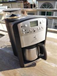 Coffee maker with grinder image 1