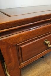 Antique rosewood coffee table image 3