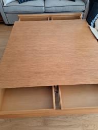 Bamboo Coffee Table Unique high qualit image 2