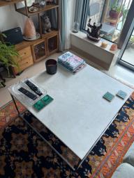 Beautiful marble coffee table image 1