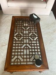 Coffee Table with glass top image 2