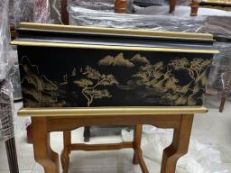 Coffee Table with landscape paintings image 5