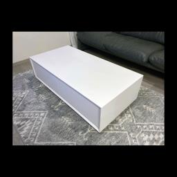 Custom Made Coffee Table with Drawers image 1