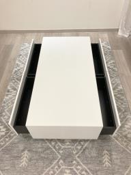 Custom Made Coffee Table with Drawers image 3