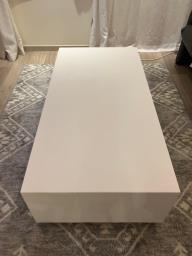 Custom Made Coffee Table with Drawers image 5