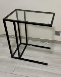 Ikea Glass Top Side Table image 2