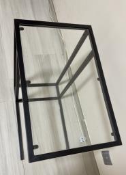 Ikea Glass Top Side Table image 3