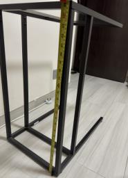 Ikea Glass Top Side Table image 5
