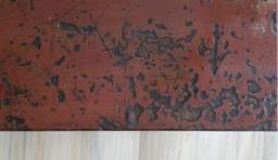 Red Wooden Chine Laquer Coffee Table image 2