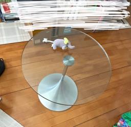 Tempered glass coffee table image 1