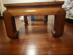 Vintage Glass Antique Coffee Table image 4