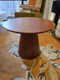 Wood coffee table image 1