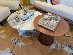 Wood coffee table image 2