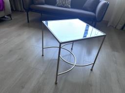 Zara home glass top coffee table image 1