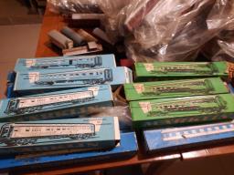 a collection of vintage Marklin trains image 3