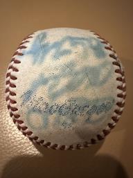 American Baseball with 2 Signatures image 1