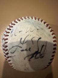 American Baseball with 2 Signatures image 3