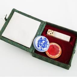Antique Marble Seal  Ink Pad Set image 2