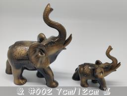 Baby and mother elephant -handmade image 2