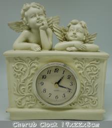 Cherub table clock image 1