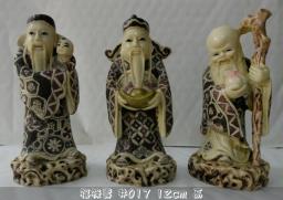 Chinese God of wealth  luck longevity image 1