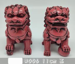 Chinese guardian lions different color a image 4