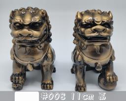 Chinese guardian lions different color a image 7