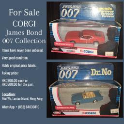 Corgi 007 collection cars image 1