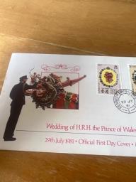 First Day Cover of Royal Wedding 1981 Pr image 2