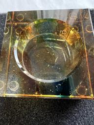 Liuli gongfang candle light holder image 3