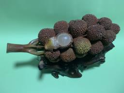 Lychee Crystal Art Sculpture image 2