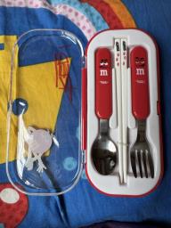 Mms Cutlery Set-fork Spoon Chopsticks image 1