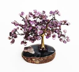 Purple Crystal Feng Shui Tree image 1