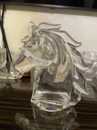 Vilca Crystal Horse signed by designer image 5