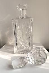 Vintage crystal decanter image 6