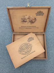 Vintage wooden box image 1
