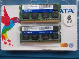 2 X Adata 8 G B    -- R A M  for laptops image 1
