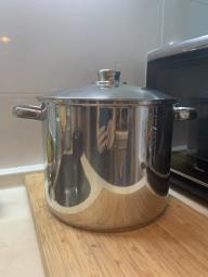 Handy stainless steel soup pot 85l image 1