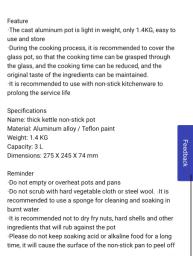 Kooke Casting Camping Alu Pot image 3