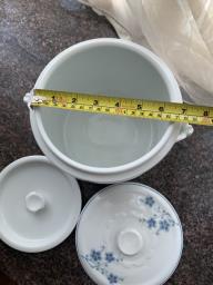 Large ceramic stew pot image 4