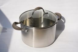 Meyer 20cm52l anodized steel stock pot image 1