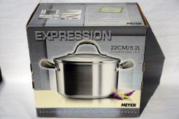 Meyer 20cm52l anodized steel stock pot image 2