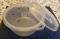 microwave rice cooker 2000ml 8dimeter x image 1