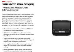 Steam Oven with Microwave function 30l image 4