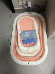 Baby Bed with mattress  and storage image 6