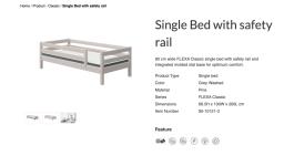 Flexa Classic Bed image 2
