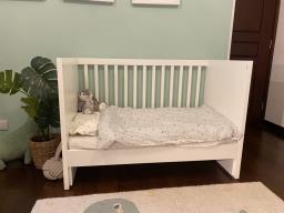 Ikea baby cot crib bed image 1