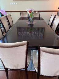 Baker furniture Dining table and chairs image 1