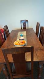 Beautiful solid wood 6 seater Shambala image 1