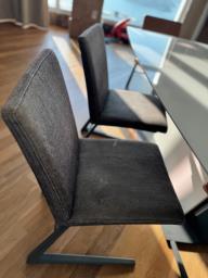 Boconcept Milano White Glass Extendable image 6